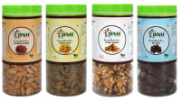 DRY FRUITS COMBO 600 GRAMS  PACK  150G X 4 PC