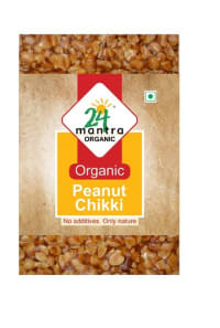 24 Mantra Peanut Jaggery Chikki,  110 gm