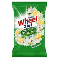 Wheel Active 2 In 1 Green Lemon & Jasmine Detergent Powder