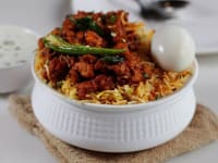 Chicken Kabab Biryani