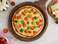 8" peri-peri chicken pizza