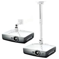 Projector Ceiling Stand | Adjustable Projector Ceiling and Wall Mount Kit Bracket Stand with Tilt Option