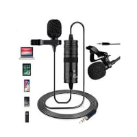 Boya Collar Mic | Auxiliary Omnidirectional Lavalier Condenser Microphone