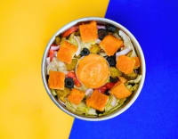 Fried Paneer Salad