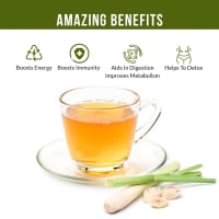Lemongrass Green Tea for Detox Weight Loss & Digestion 50gm Pack of 2