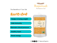 Organic Toor dal - 5 Kilogram