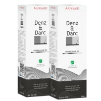 Atrimed Denz & Darc Herbal Hair Oil (Pack of 2) - 200 ml
