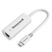 Honeywell High-Speed Type C to RJ45 Gigabit Ethernet Adapter, with Network LAN speeds of 10/100/1000 MBPS- White