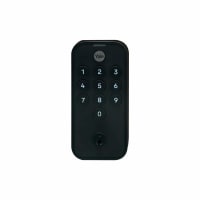 Yale TYE Digital Door Lock with Electronic Keypad for Interior/Exterior Doors, 35-45.5mm Door Thickness - Black