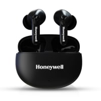 Honeywell Suono P2100 TWS Earbuds Bluetooth with 50H of Playtime, ENC Mode, 4xMics, Type C Fast Charging, Low Latency Mode for Gaming, Bluetooth V5.3- Black