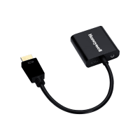 Honeywell 3in1 HDMI to VGA, 3.5mm Audio Jack & Micro USB Port, 1080p@60Hz HDMI Resolution & 6.75GB Transfer Speed, Compatible with-LED, Laptop, Gaming Console etc-Black