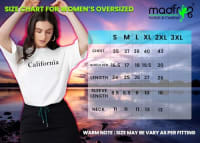 madfrog Men's Solid Round Neck Oversized T-Shirt for Men, Loose Fit, Premium Cotton Blend, Comfortable and Stylish Casual Wear, Perfect for Comfort and Versatile Fashion