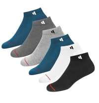 HAYBERG Ankle Length Athletic Socks for Men and Women, Pack of 6