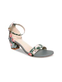 FLORAL STYLISH HEELS