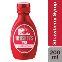 HERSHEYS SYRUP STRAWBERRY 200G