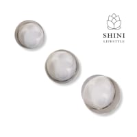 SHINI LIFESTYLE Stainless steel Flour Chalni, Spices, Food Strainers, Atta Chalni, Atta channi Sieve (Silver Pack of 3)