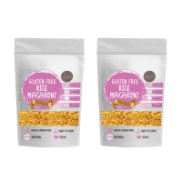 INDULGENCE Gluten Free Rice Macaroni Pack of 2 (400 Gms)