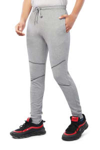 Njoy Boy's Pure Cotton Solid Jogger Track Pants with 2 Side Pocket| Tapered Slim Fit | Casual/Sports Wear Lowers/Trousers/Tracksuit (Colour: Black, Navy Blue, Grey)