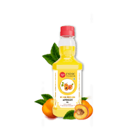 IndicWisdom Wood Pressed Apricot Oil 100ml (Cold Pressed - Extracted on Wooden Churner) | Kolhu/Kacchi Ghani / Chekku