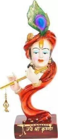 Veeradhyaenterprises Once and Again Krishna Idol for Gift Home Decor