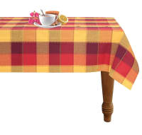 AIRWILL 100% Cotton 2 Seater Table Cover (Pack of 1)