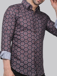 Temu Men's Printed shirt