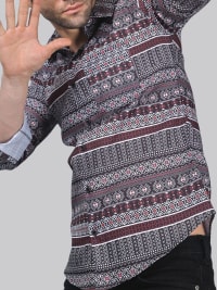 Sensational Printed Men's Shirt