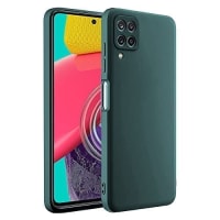 Winble Samsung Galaxy M53 5G Back Cover Case Liquid Silicone (Green)