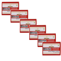 SHIWALYA Natural Strawberry Soap || Handmade Bathing Soap || Herbal Soft & Radiant Skin || Suitable for All Skin Types (Pack of 6)