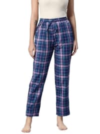 One Femme Women Checked Regular Fit Pyjama Lower