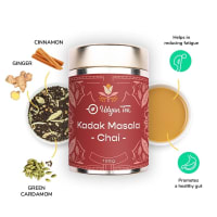 Udyan Tea Kadak Masala Chai |Spice Chai latte with Traditional Indian Recipe | Natural Ingredients Masala Chai | Rich and Flavourful Chai - Premium Blend of Fresh Tea Leaves