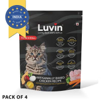 Luvin Artisanally Baked Dry Cat Food -4x100g