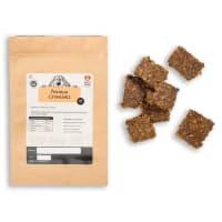 Nuts over Mutts Protein Crunchies for Dogs! Chicken Feet in a Biscuit. All-Natural, Gluten Free, preservatives Free, Dog Treats. Crunchy Biscuits for Dogs. 1 Pack (150 gm)