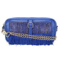 Blue Dangling Fanny Pack