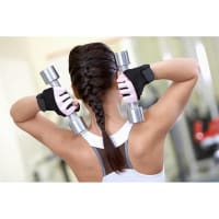 Pure Steel Dumbbell, Non-Rusting Electroplated Pure Steel Dumbbell for Home Gym, Fitness, and Strength Training