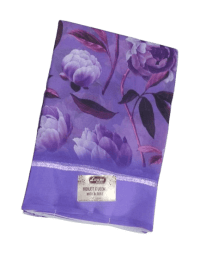 Violet Queen Georgette Saree with Blouse