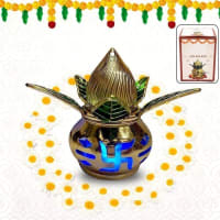 Eco-Friendly LED Kalash for Pooja Mandir, Multicolor LED Lights for Home, Temple, and Office Decoration, Ideal for Diwali, Ganpati, Navratri, Festivals, and Celebrations (1 Pc)