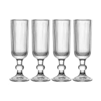 Wine Glasses | 150 ML | Premium, Champagne, Crystal, Vintage, Italian Glass Mug | Perfect for Home, Bar, Casino Party |