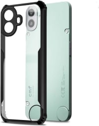 PLUGTECH Slim Shockproof Case | Matte Black Soft | Drop Protection | Precise Cutouts | Premium Mobile Cover for Nothing CMF Phone 1