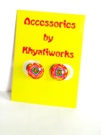 The Phulkari Series - Round Studs
