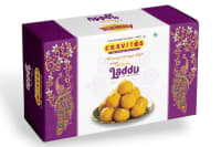 Cravitos Indian Sweets 200g Pack � Traditional Mithai Assortment | Authentic Desi Sweets Gift Box | Indian Festival & Celebration Treats (200g, Besan Laddu)