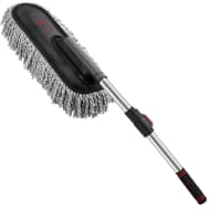 Long Handle Car wash mop duster car brush car duster car mop dust sweeping telescopic handle soft bristle wax brush.