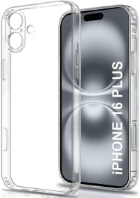 PLUGTECH TPU Ultra Hybrid Clear Camera Protection Back Cover Case for iPhone 16 Plus