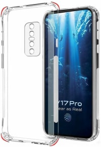 PLUGTECH TPU Ultra Hybrid Clear Camera Protection Back Cover Case for Vivo V17 Pro