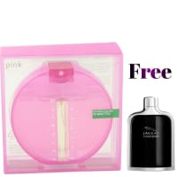 United Colors of Benetton Paradiso Pink Inferno Eau De Toilette – 100ml for Women | Fresh & Floral Scent | Long-Lasting Perfume | Daily Wear Fragrance