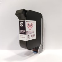 HP 2590 W3t10B black solvent cartridge