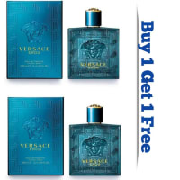 Versace Eros Eau De Toilette, 100ml – The Ultimate Fragrance for the Modern Man - Buy 1 Get 1 Free