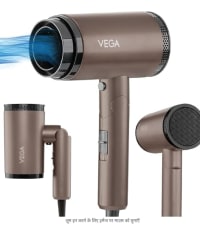 2000W Hair Dryer for Men & Women with 3 Heat & 1 Speed ​​Settings & Cool Shot Button, Blow Dryer for Women, Foldable Hair Dryer with Over Heat Cut-Out, Effortless Hair Style