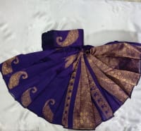 Pure Cotton Saree with Blouse  Mango design