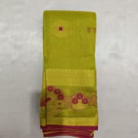 Silk Cotton Saree with Blouse